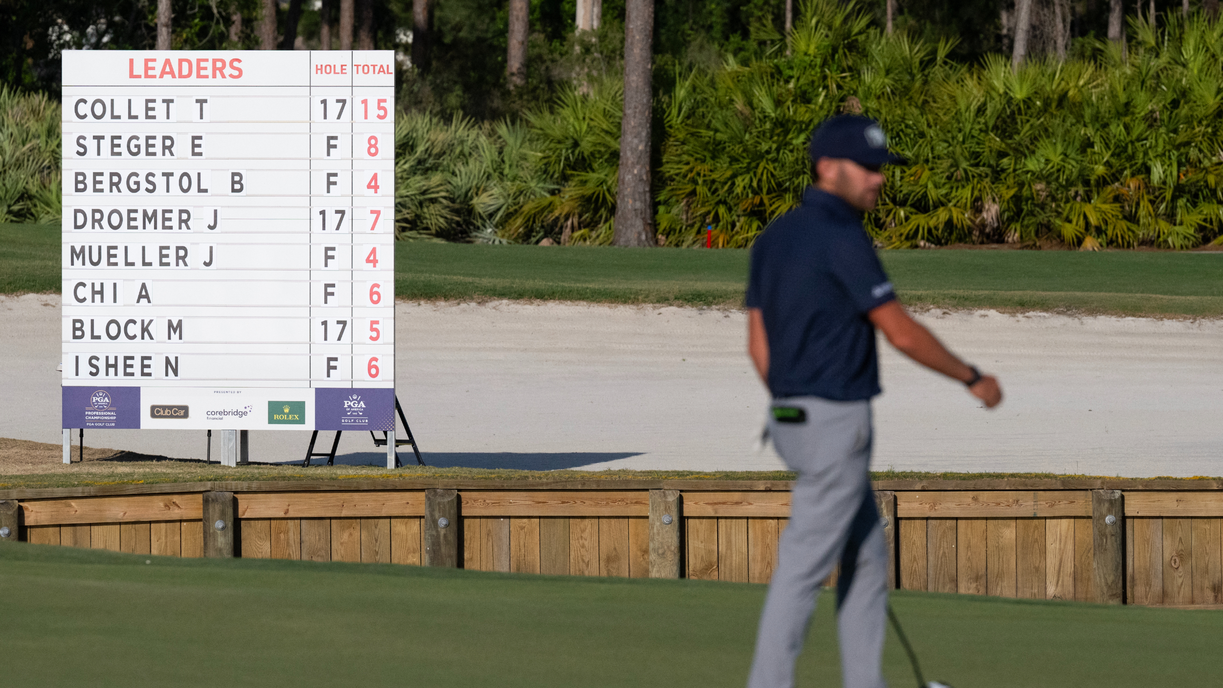 Tyler Collet at the 2025 PGA Professional Championship
