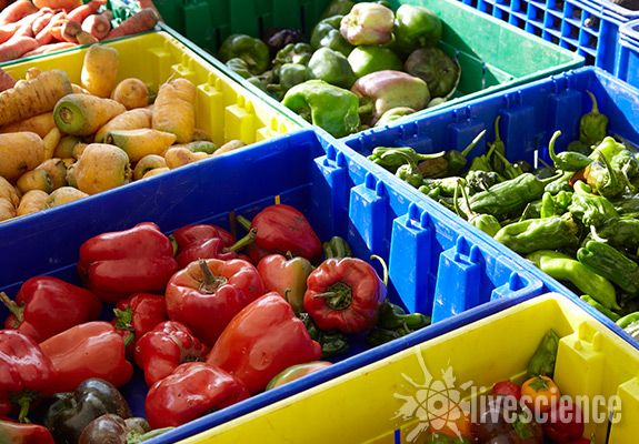 farmers market, be healthy, peppers 2