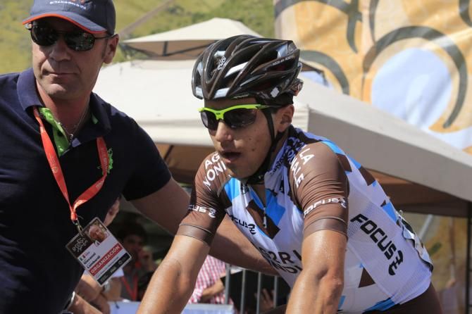Domenico Pozzovivo (AG2R La Mondiale) came home in 6th