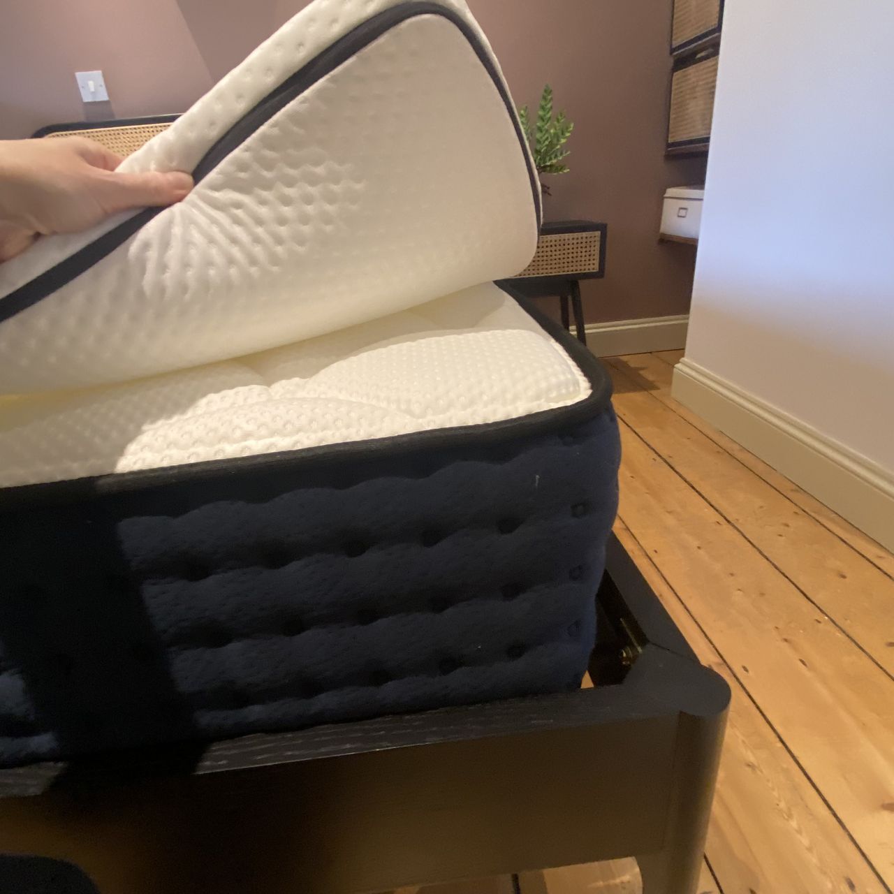 Emma Flip mattress topper testing at home
