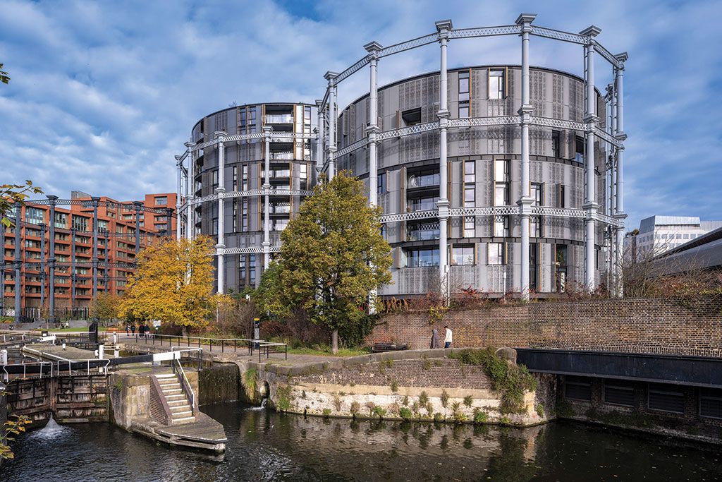 Gasholders Building, Lewis Cubitt Square, London N1C.