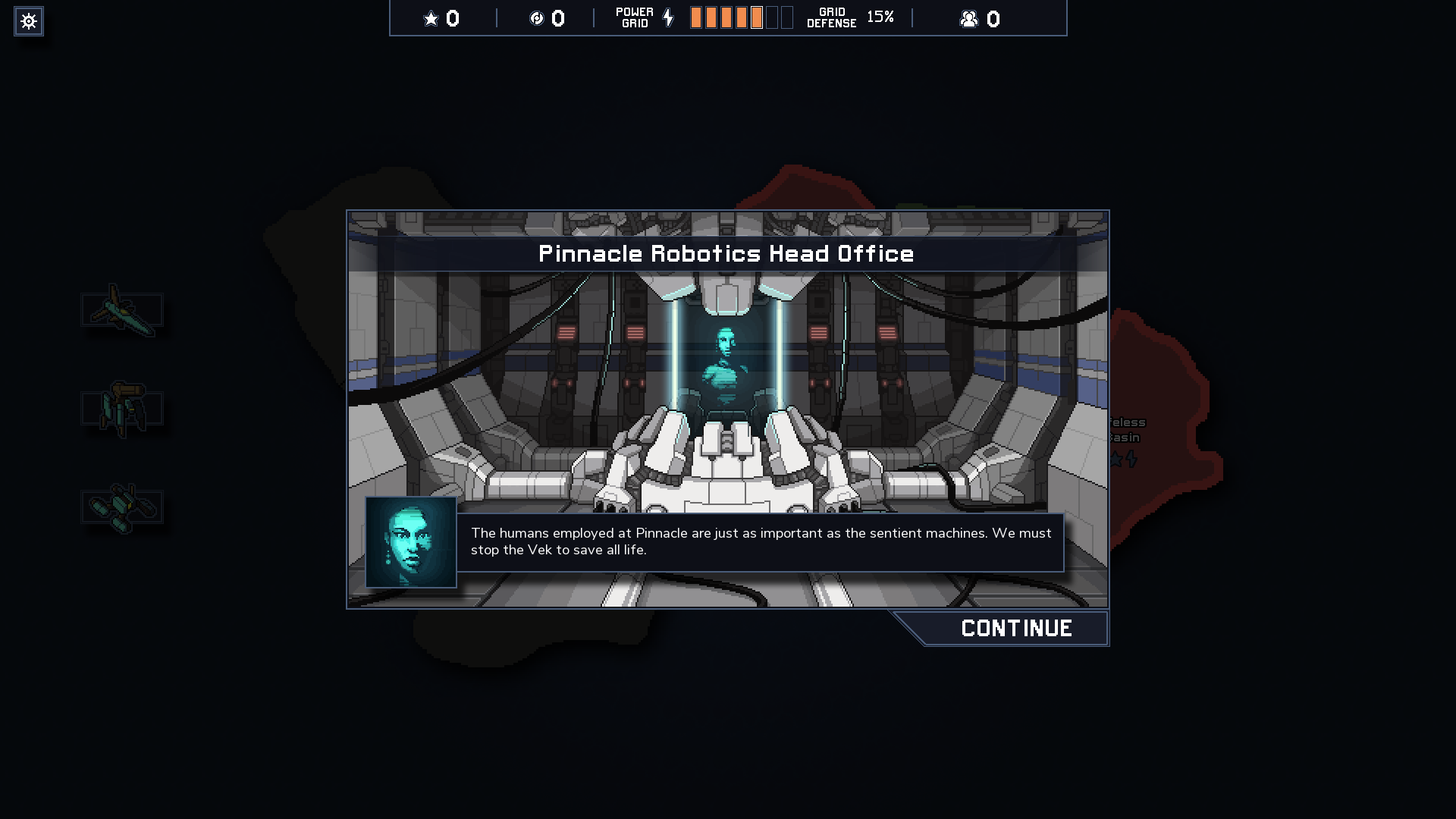 Into the Breach: Advanced Edition screen