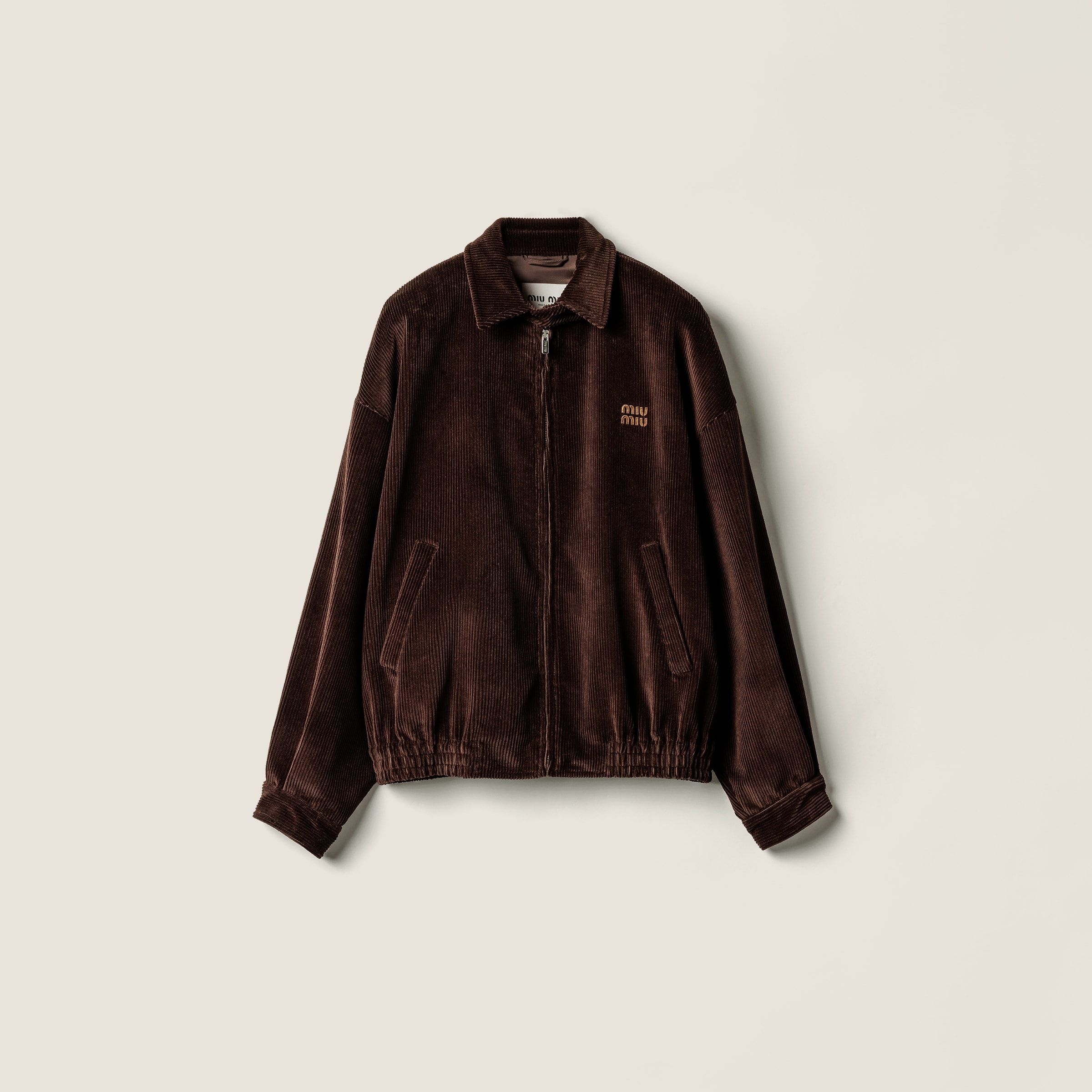 Corduroy Blouson Jacket