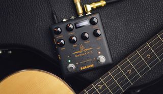 NUX Debuts New Optima Air Acoustic Guitar Simulator | GuitarPlayer