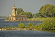 Historic Normanton Church — properly known as St Matthew's — juts out into Rutland Water, the heart of the county that is a draw for birdwatchers, sailors and swimmers. The church was built in classical style between 1826 and 1911.