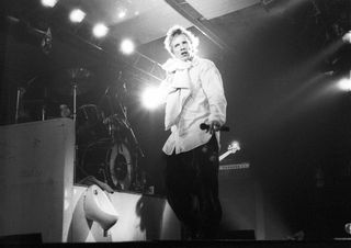 Lydon live with PiL in 1983