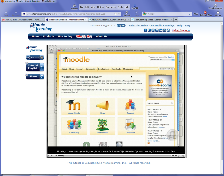 Video Tutorial: Introducing Moodle