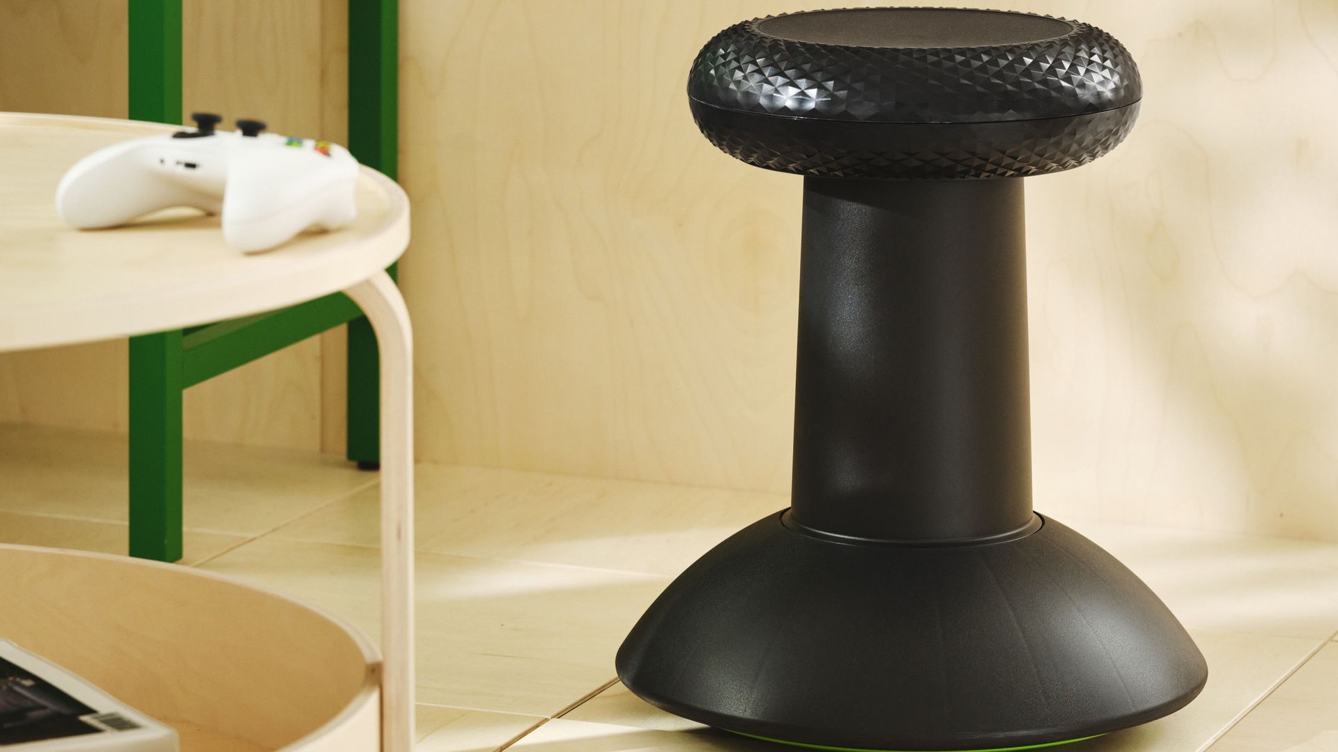 Furniture shown from IKEA x Xbox collab