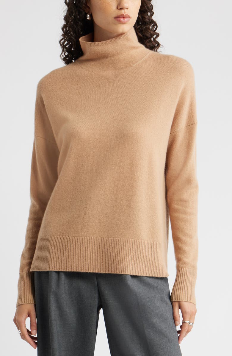 Oversize Cashmere Turtleneck Sweater
