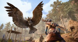 The owl from Far Cry Primal. Let's keep the bird-piloting trend alive in 2017, please.