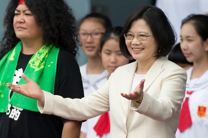 Taiwan's new president, Tsai Ing-wen.