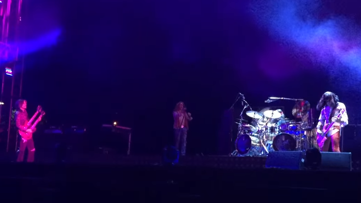 Tool dress up as Led Zeppelin for Halloween and cover No Quarter Louder