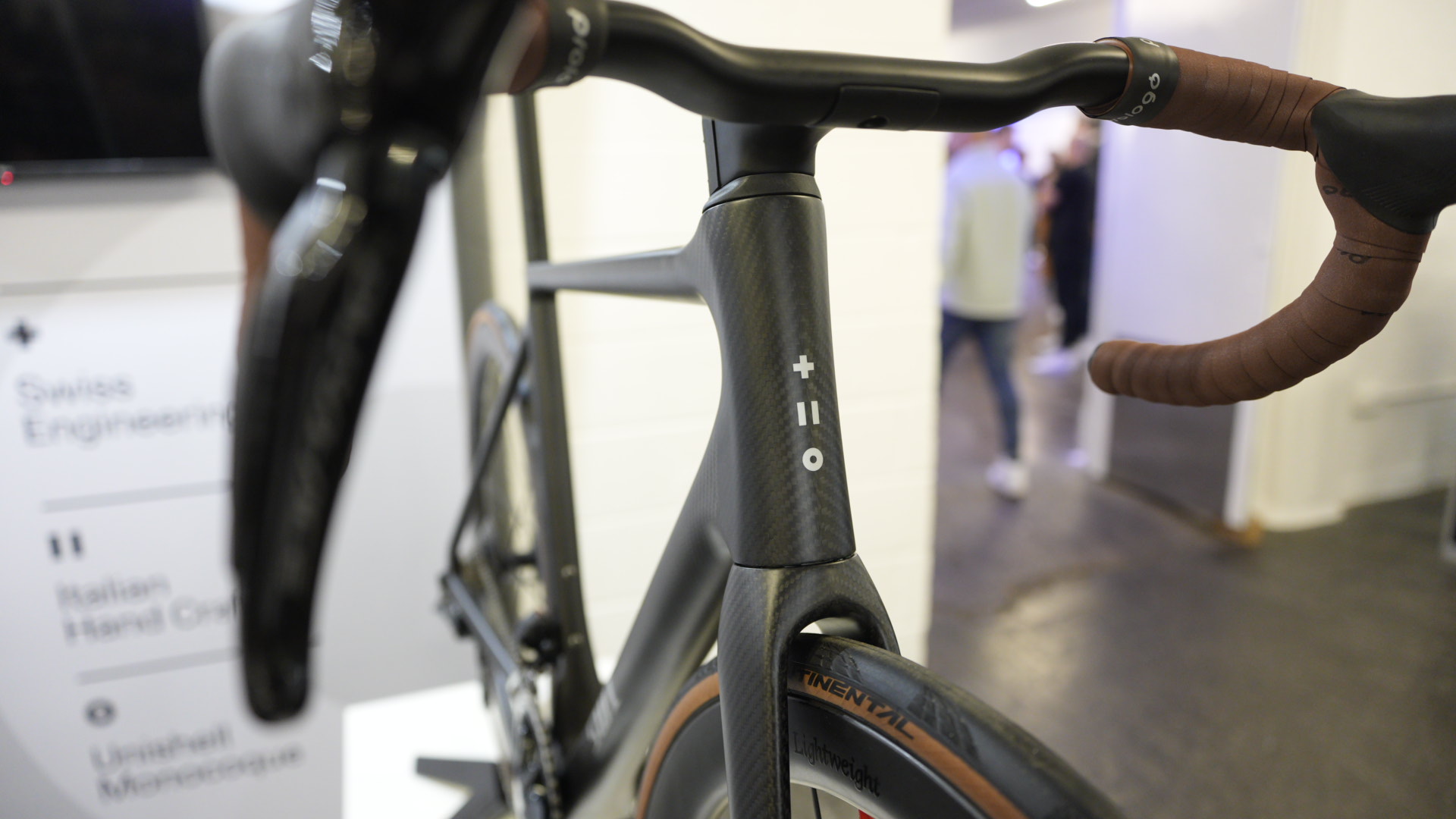 close up details of expensive bikes