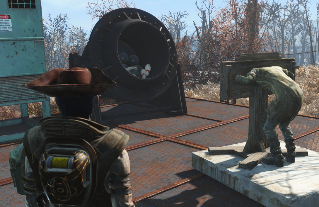 Fallout 4 S Contraption Workshop Dlc Lets You Build Useful And Abusive Machines Pc Gamer