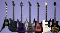 ESP/LTD Signature guitars 2025: New artist models include S-styles for Slipknot's Mick Thomson, Josh Middleton, and Andy Larocque, a Phoenix-style riff-machine for Richard ZK, an asymmetric V for Mike Schleibaum of Dark Funeral, and there's an update to Will Adler's heavyweight singlecut.