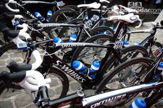 Teams test Paris-Roubaix bikes at Scheldeprijs
