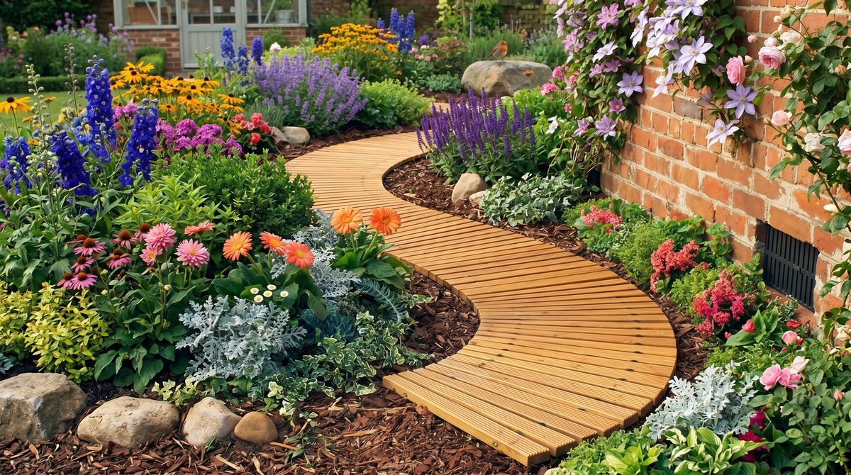 This Roll-Out Wood Path Is the Ultimate Budget-Friendly Garden Upgrade – It Will Transform Your Yard in 5 Minutes (No Tools Required!)