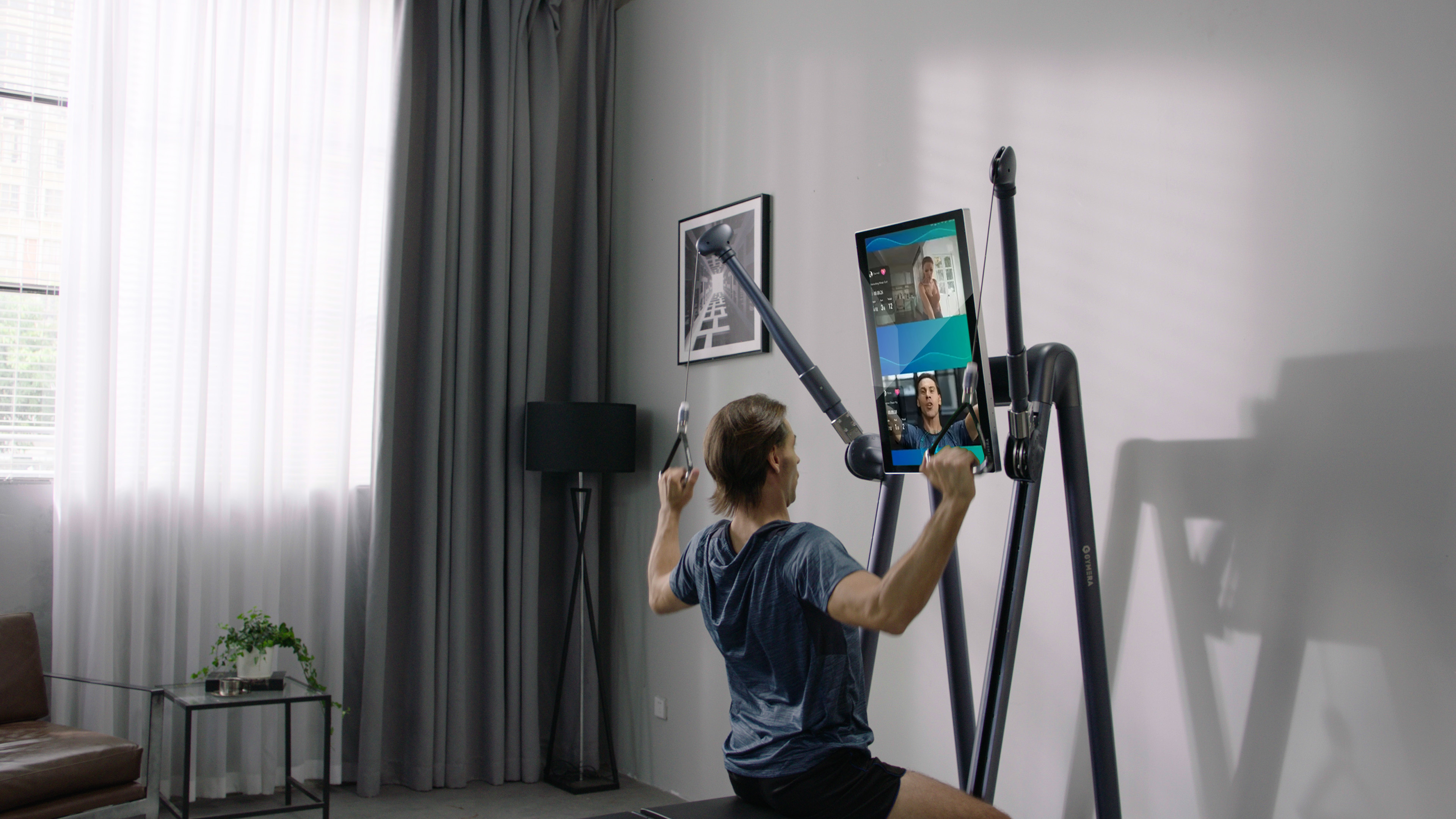 Gymera's hi-tech home gym