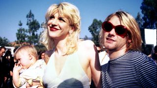 Courtney Love and Kurt Cobain of Nirvana