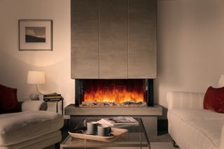 Fireplace, contemporary style