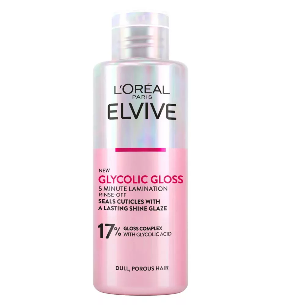 L&amp;rsquo;or&amp;eacute;al Paris Elvive Glycolic Gloss 5 Minute Lamination Treatment for Dull Hair 200ml