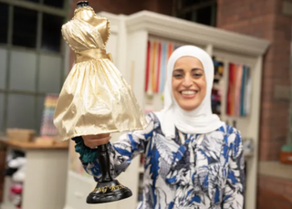 The Great British Sewing Bee winner Asmaa.