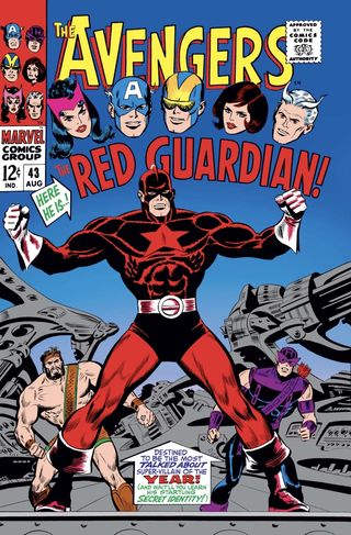 cover of Avengers #43