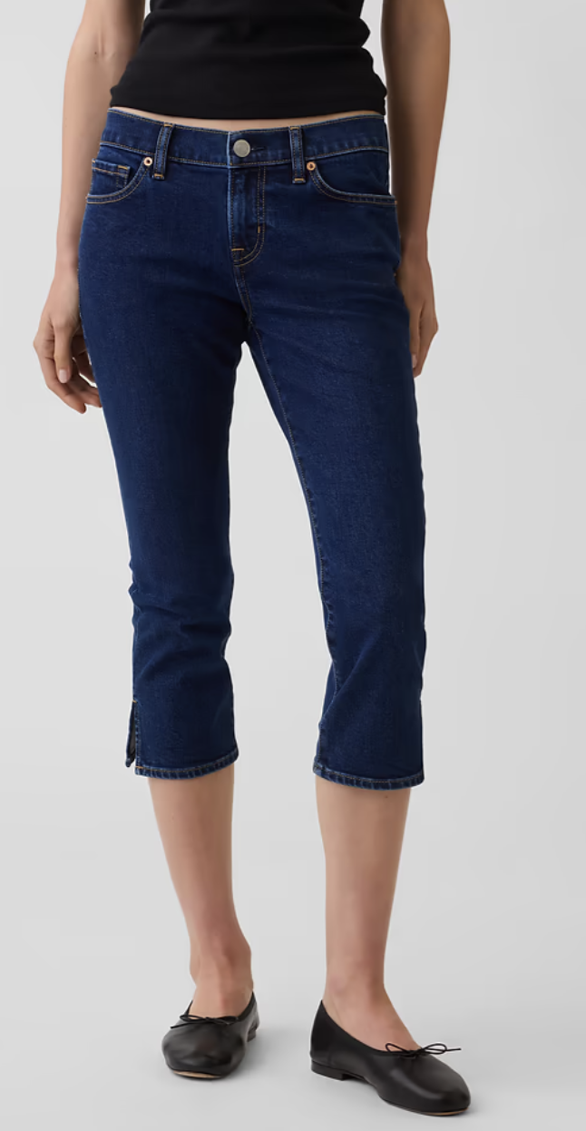 Gap, Low Rise Capri Jeans