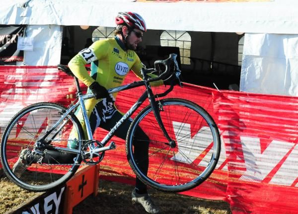 Chris Hamilton (U. Vermont) at the barriers.