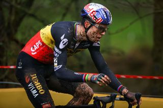 Wout van Aert remains the boss with solo Superprestige Gullegem victory