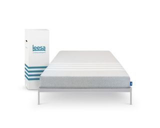 Leesa Original Mattress on bed with box beside it