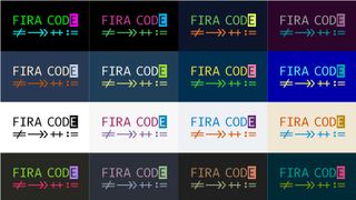 Firacode, one of the best monospace fonts