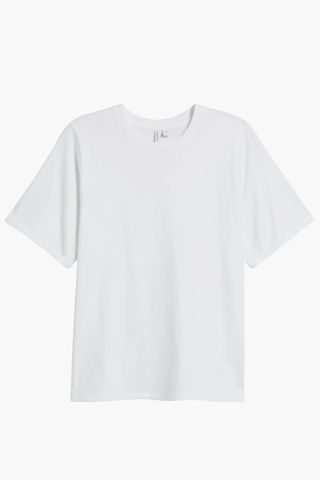 Relaxed Fit Pima Cotton Crewneck T-Shirt