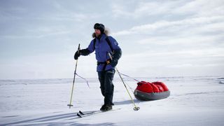 Vincent Colliard in Antarctica, January 2024