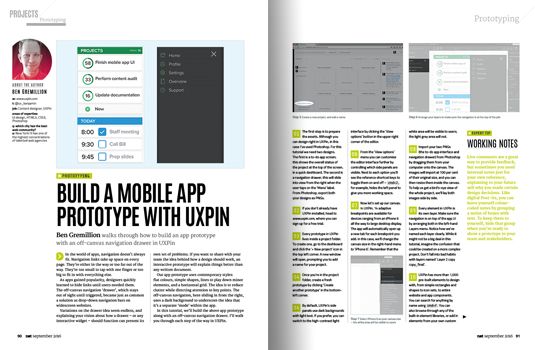 Learn how to build a mobile prototype with UXPin
