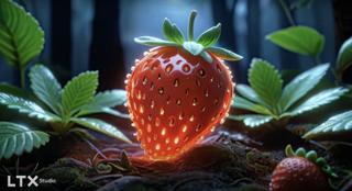 The future of AI in filmmaking; a strawberry