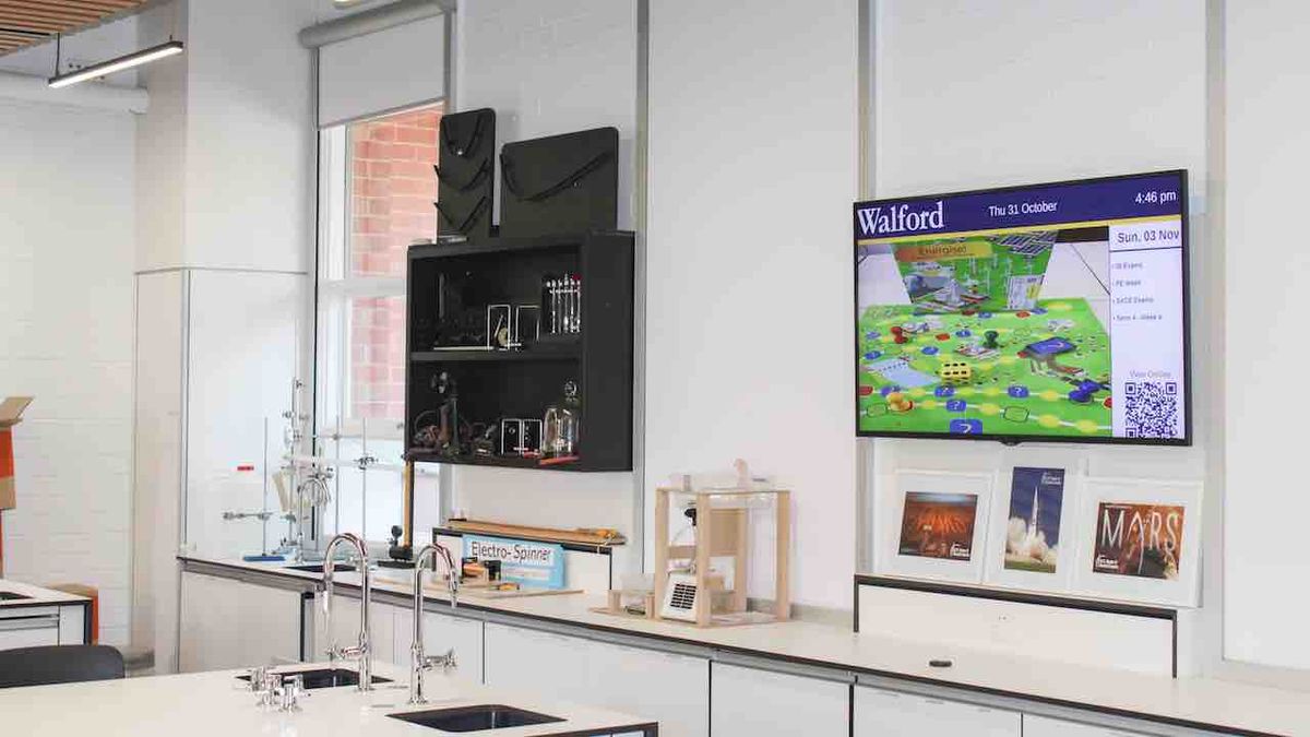 Carousel urges its users to move digital signage from common areas to classrooms and collaboration spaces, where people have the time to digest what’s on display.