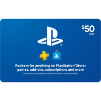 PlayStation gift card - $50