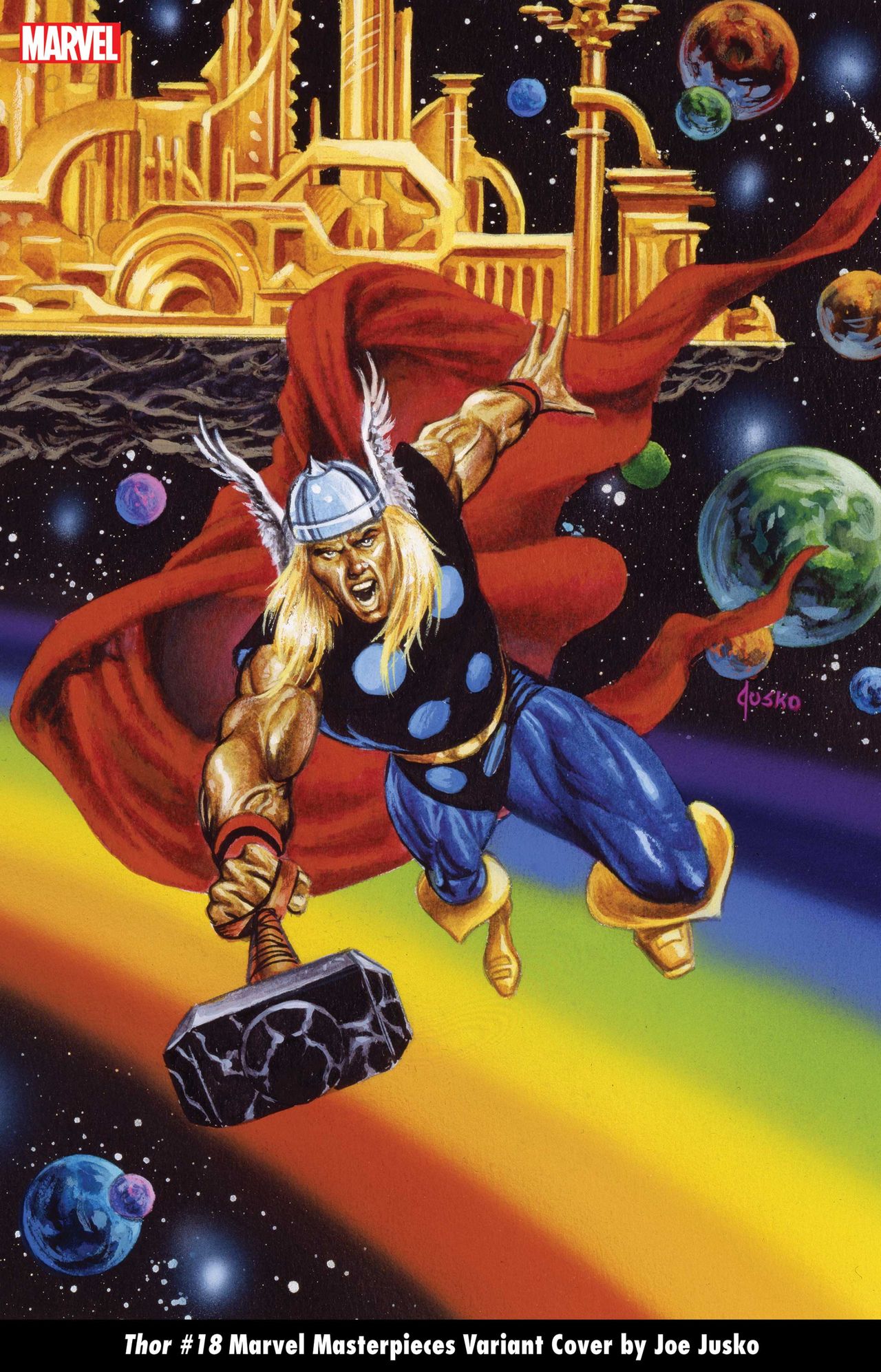 Joe Jusko's Marvel Masterpieces variant covers