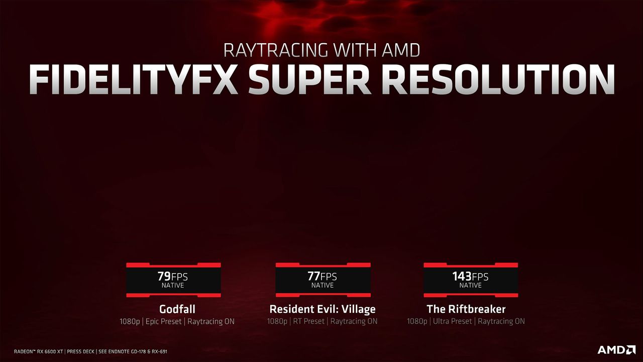 AMD Radeon RX 6600 XT press deck