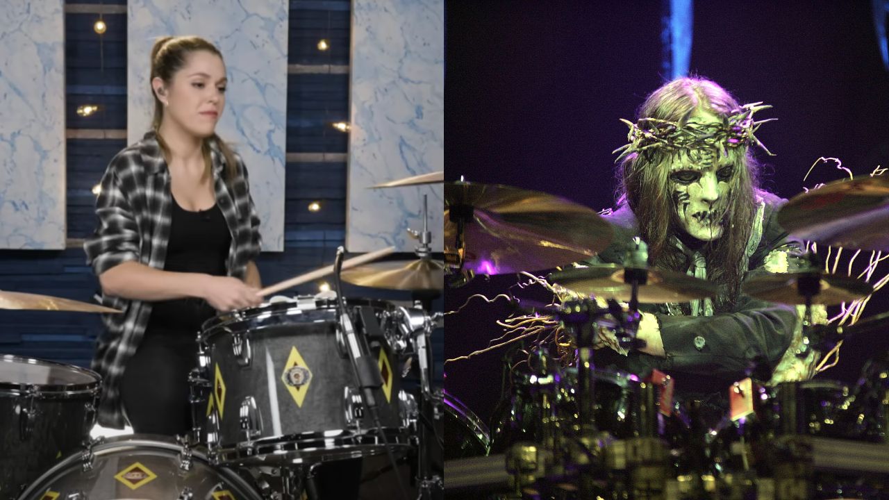 this pop drummer hear Slipknot for the first time and then nail playing Before I Forget immediately after | Louder