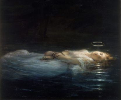 Paul Delaroche's painting 'The Young Martyr', 1855. Found in the collection of the Louvre, Paris, France. (Photo by Art Media/Print Collector/Getty Images)