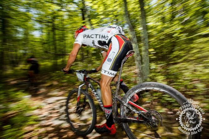 Payson McElveen rolls through an enduro segment o f Stage 2