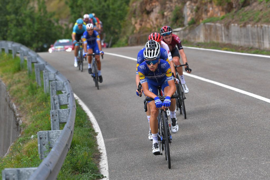 James Knox (Deceuninck-Quickstep) on stage 16 of the 2019 Vuelta a Espana