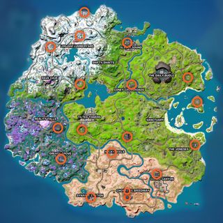 Fortnite weapon upgrade bench map season 3 chapter 3