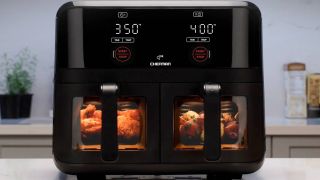 Chefman Dual Basket Digital Air Fryer Oven