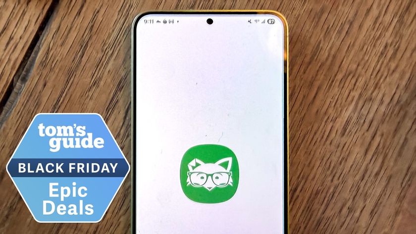 mint mobile app on s25 plus with black friday deal logo