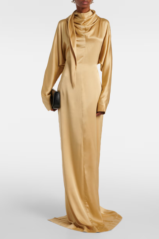 Imre Silk-Blend Maxi Dress