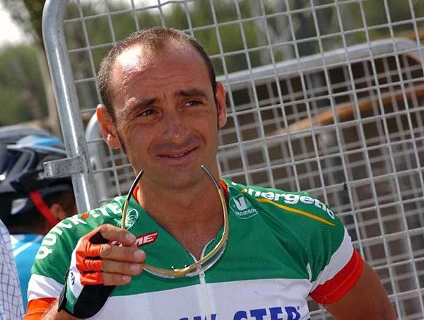 Paolo Bettini (Quick.Step) at the start