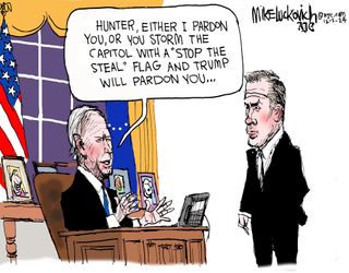 Political cartoon